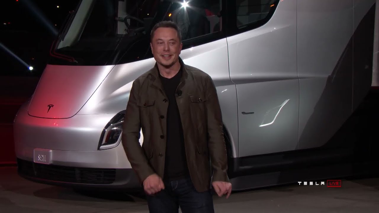 Tesla снова показала машину из 2017-го