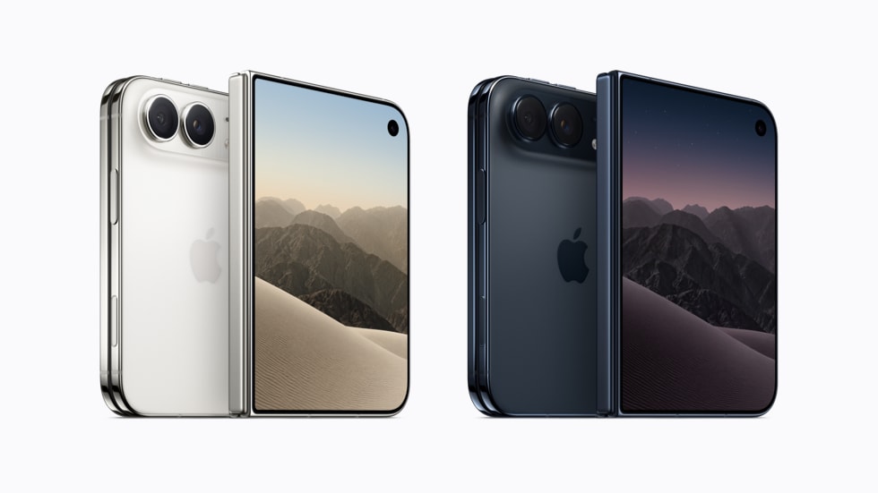 Apple наконец сложила iPhone пополам